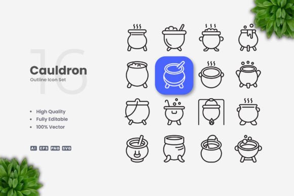 Cauldron Icons: Modern Graphics for Local Branding