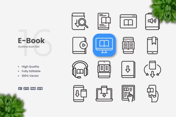 E-Book Icons Review for Embroidery Projects