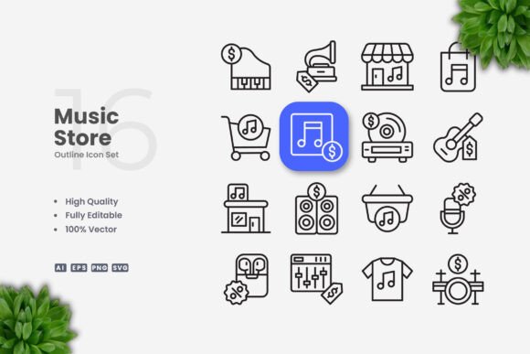 Fridge Repair Icons - Clean Graphics for Digital Sellers